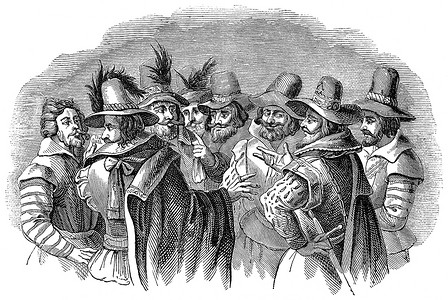 Guy Fawkes and his conspirators