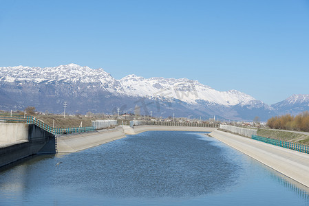 土耳其科尼亚省塞迪谢希尔地区的灌溉系统.
