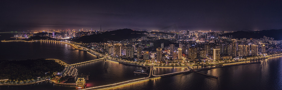 珠海大剧院的夜景