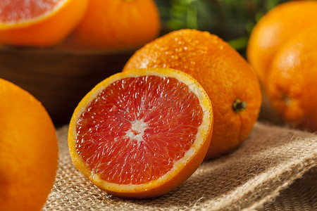 健康有机成熟血橙