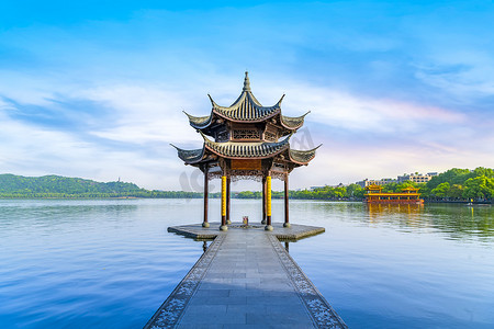 杭州风景摄影照片_杭州西湖秀丽的风景