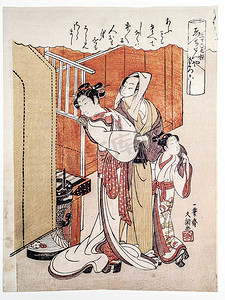 一笔斋 buncho。越前 geishas