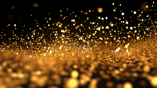 摘要：金色波浪是在深色背景上呈现出闪闪发光效果的闪亮金色移动线条。