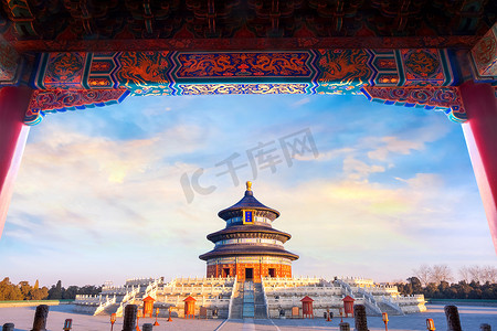天坛icon摄影照片_中国北京的天坛