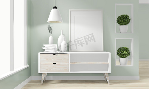 橱柜木制最低日式室内设计现代禅式设计