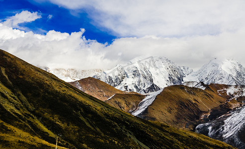 中国吉林长白山天池山的风景