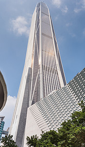 深圳平安金融中心摄影照片_ 深圳平安国际金融中心是深圳最高的建筑，也是中国第二高的建筑.