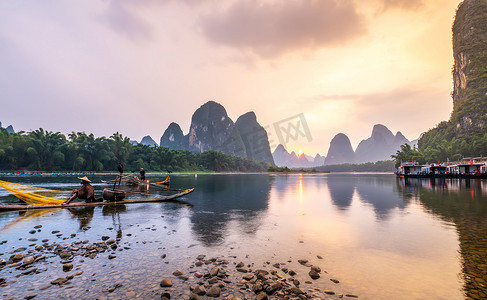 landscape摄影照片_The Beautiful Landscape and Natural Landscape of Guilin