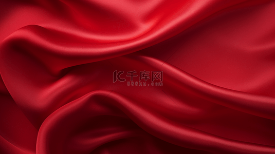红色丝绸质感纹理背景6