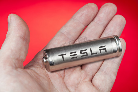 电动车辆用锂离子电池, 特斯拉徽标. 