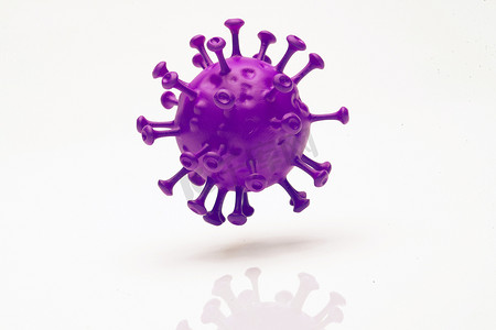 粒子gif图摄影照片_一个病毒