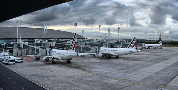 France, Paris, Charles de Gaulle, October 10 2017,  Air France a