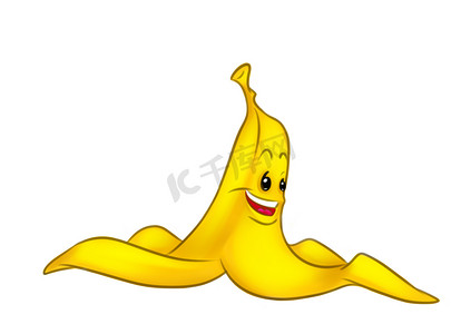 剥香蕉搞笑卡通