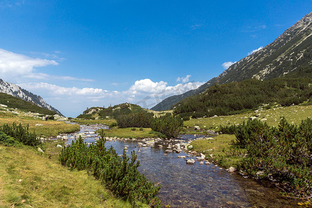 保加利亚皮林山Banderitsa河谷景观
