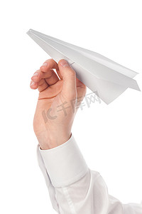 发射的纸飞机