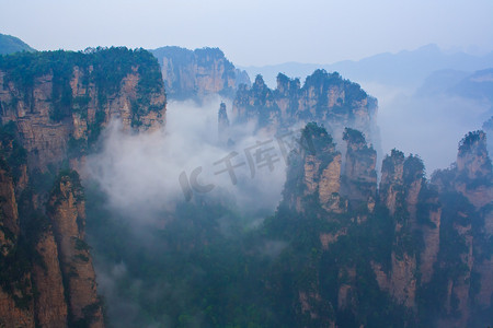 神秘奖励摄影照片_神秘山张家界