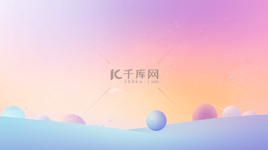 月球背景图片_七彩云朵星空背景13