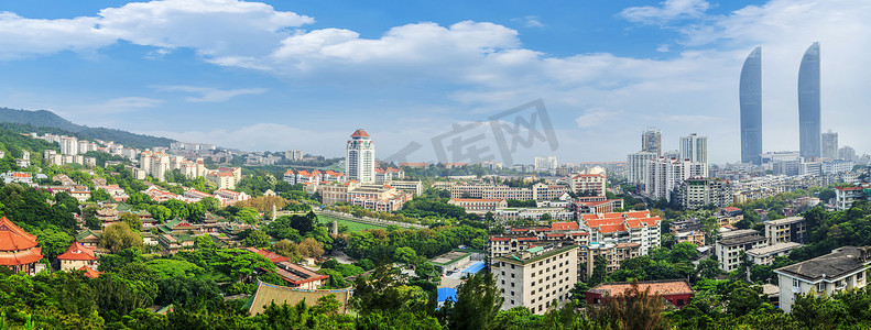 中国、亚洲厦门鼓浪屿风景                      