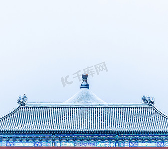 北京天坛的冬天