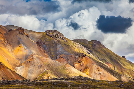 壮丽7摄影照片_谷国家公园 Landmannalaugar