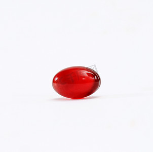 红色的欧米茄 3 南极磷虾胶囊