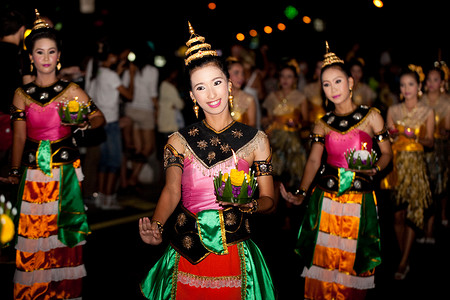 loy摄影照片_泰国传统舞蹈