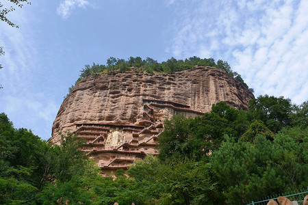 甘肃省天水市梅济山洞寺建筑群