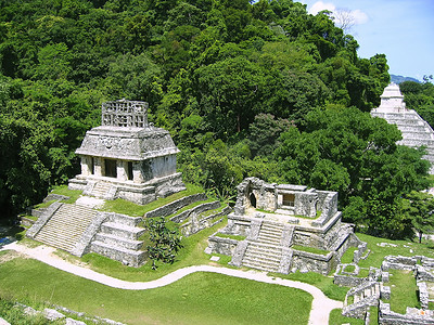 帕伦克玛雅遗址玛雅人墨西哥恰帕斯