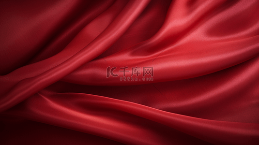 红色丝绸质感纹理背景18