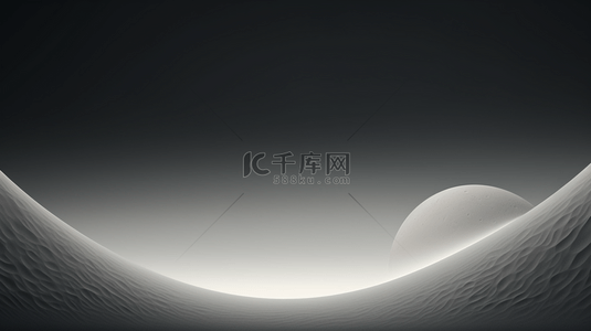科技宇宙背景图片_黑夜月球月光下沙漠背景12