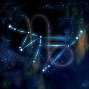 摩羯座星座和符号