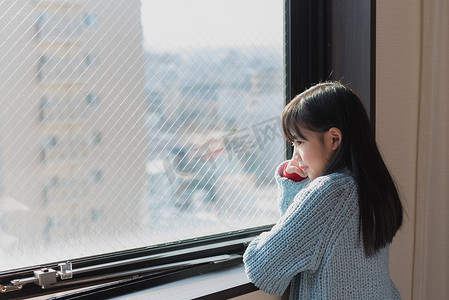 可爱的日本女孩