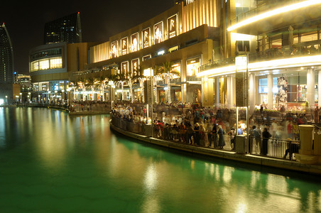 迪拜购物中心摄影照片_阿联酋迪拜购物中心