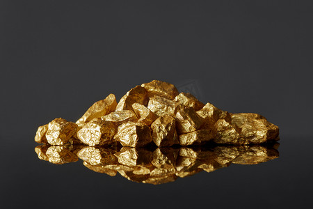  黑色背景黄金掘金, 融资理念和贵金属