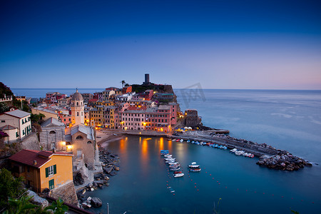 vernazza，cinque terre，意大利