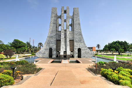 开国元勋摄影照片_夸梅 · 恩克鲁玛纪念公园-阿克拉加纳