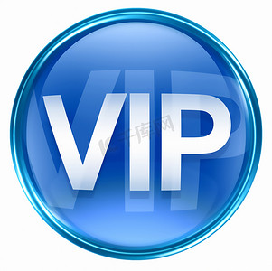 尊享vip特权摄影照片_vip 图标蓝色.