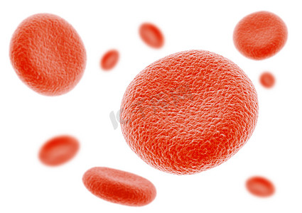 电镜下的红细胞摄影照片_血液细胞