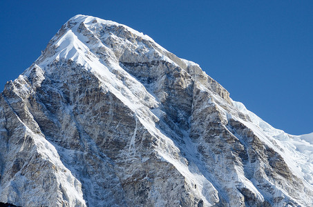 首脑会议摄影照片_kala patthar 山-最佳点查看珠峰，尼泊尔的首脑会议