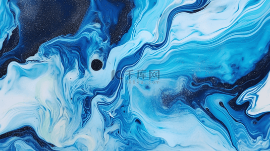 液态大理石绘画纹理背景，流体绘画抽象纹理，强烈的色彩混合壁纸。
