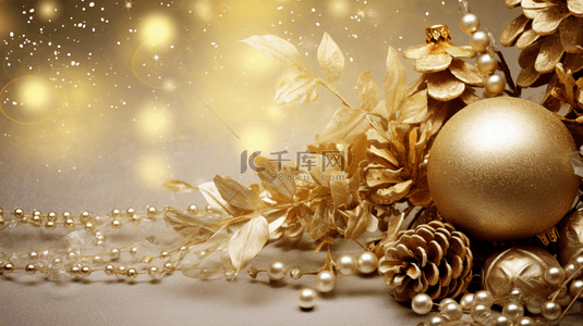 十二月花卉背景图片_2018年快乐新年金色底纹，具有鸟蛋壳图案。