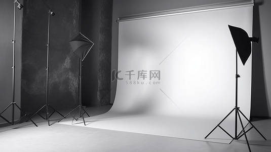 欧美斗篷背景图片_抽象的空白暗白色灰色渐变背景，带有黑色实心斗篷照明工作室墙壁和地板背景，可用作背景。背景是空白的白色房间，具有用于文字和图片的空间。