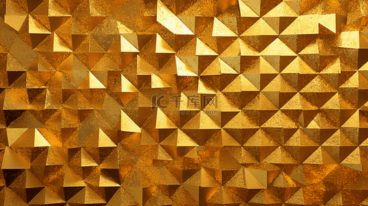 金色金属背景，具有闪亮质感的无缝图案。