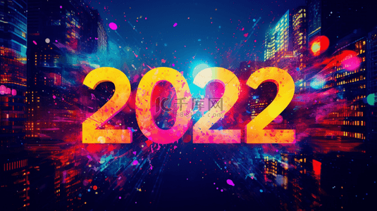 2022背景图片_2022金色线条风格的新年快乐