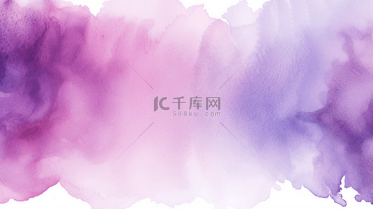 水彩污渍背景图片_蓝色和紫色的水彩抽象纹理背景