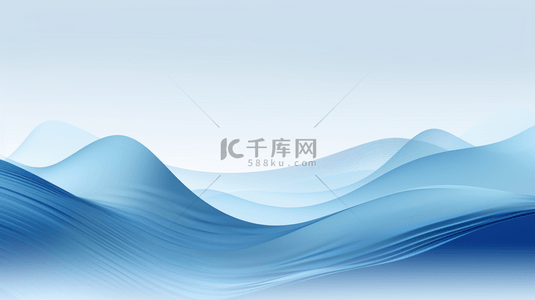 中国风会议背景图片_蓝色商务渐变曲线纹理背景22