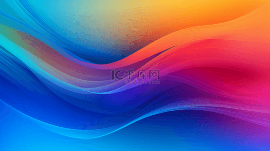 颜色彩虹背景图片_抽象的多彩彩虹背景模板