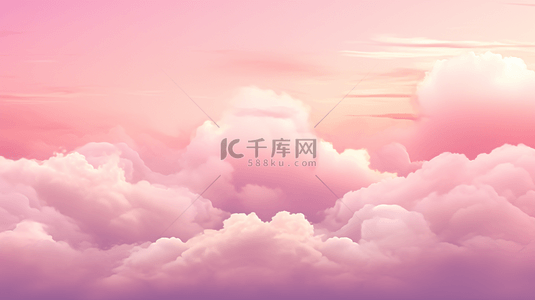 梦幻粉紫色平静的天空背景
