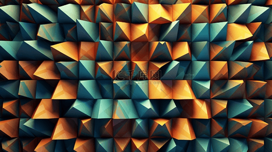 三角纹理背景图片_抽象三角形背景。