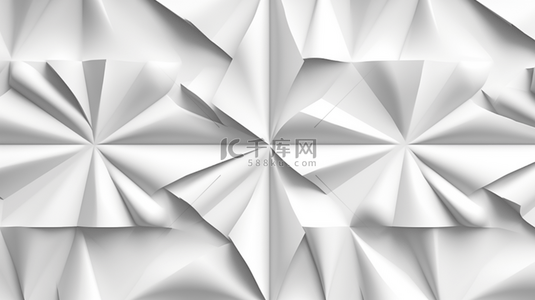 白色和灰色几何图案背景矢量图